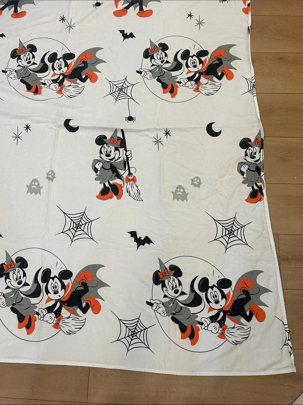 Disney Mickey and Minnie Halloween Shower Curtain